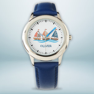 Reloj De Pulsera Barcos de vela náuticos lindos
