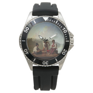 Reloj De Pulsera Barcos en el río Misuri