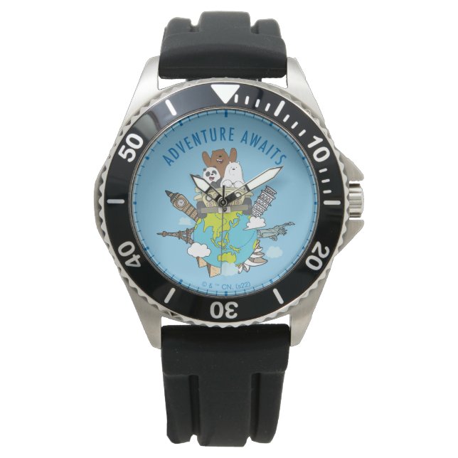 Reloj De Pulsera Bare Bears - Aventura (Anverso)