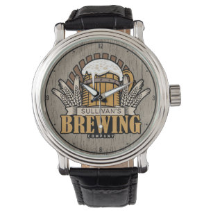 Reloj De Pulsera Barra de la empresa de elaboración de cerveza de c