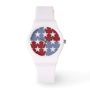 Reloj De Pulsera Barras y estrellas