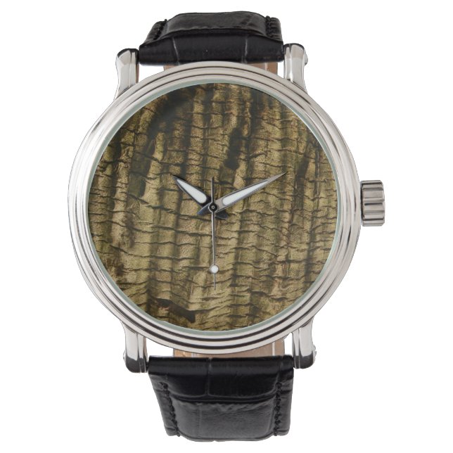 Reloj De Pulsera Barrera de árbol de palmas (Anverso)