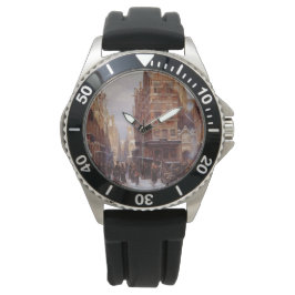 Reloj De Pulsera Barrio judío en Ámsterdam (escena de la ciudad vie