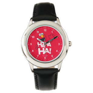 Reloj De Pulsera Barrio Sésamo Elmo - ¡Ja ja!