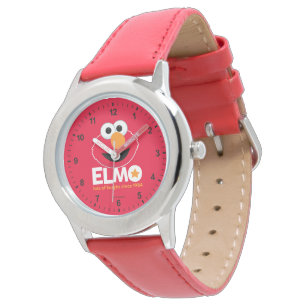 Reloj De Pulsera Barrio Sésamo Elmo Lots of Laughs Desde 1984