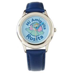 Reloj De Pulsera Barrio Sésamo   Mi Amiguita Rosita