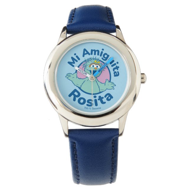 Reloj De Pulsera Barrio Sésamo | Mi Amiguita Rosita (Anverso)