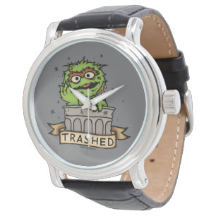 Reloj De Pulsera Barrio Sésamo   Oscar el Grupo atrapado