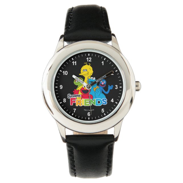 Reloj De Pulsera Barrio Sésamo | Sesame Friends (Anverso)
