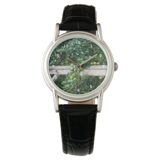 Reloj De Pulsera Bartlett Pears On Tree Orton Effect (Anverso)