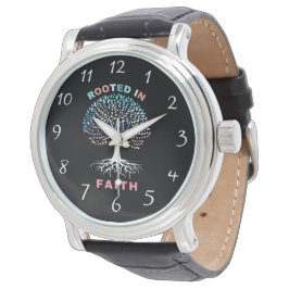 Reloj De Pulsera Basado en Faith Tree Watch