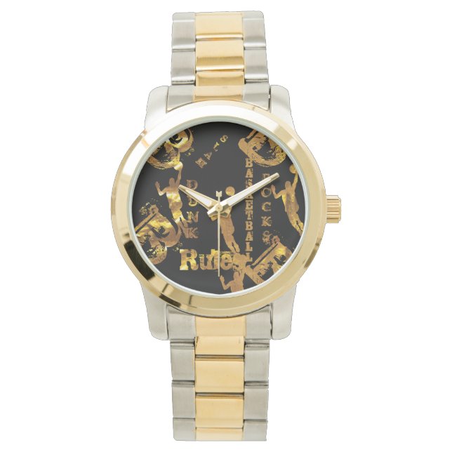 RELOJ DE PULSERA BASKETBALL (Anverso)