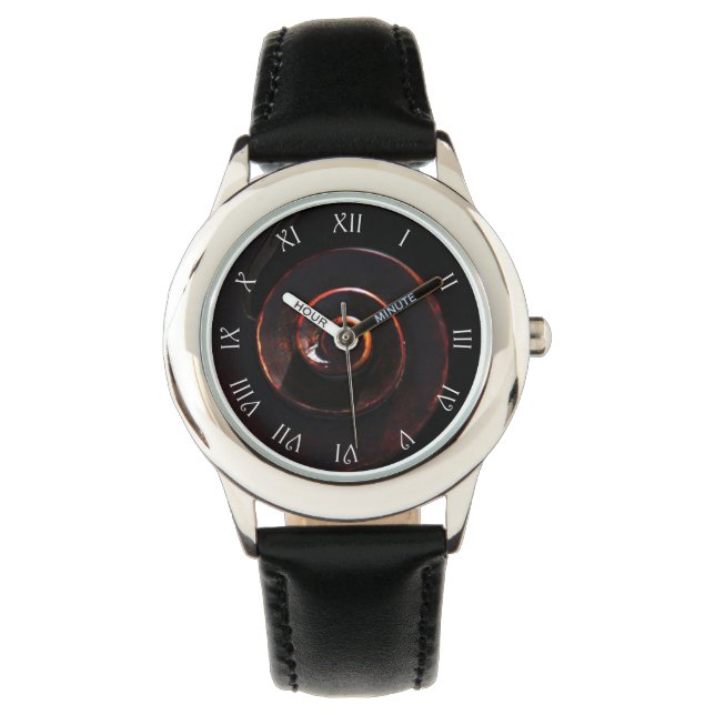 Reloj De Pulsera Bass 2 White Script Números romanos wacnm (Anverso)