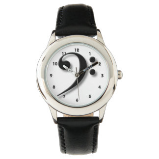 Reloj De Pulsera Bass Clef Watch de Leslie Harlow
