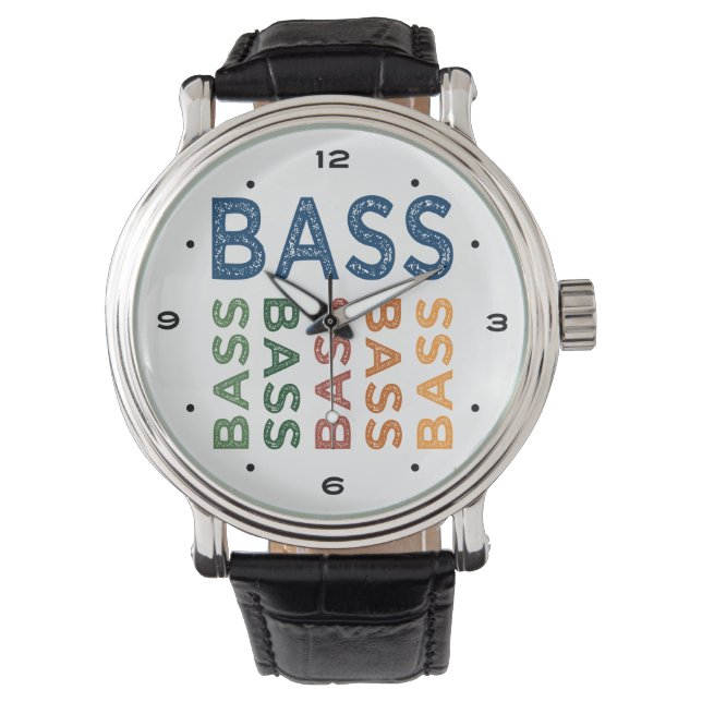 Reloj De Pulsera Bass Colorful (Anverso)