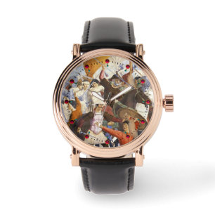 Reloj De Pulsera BATALLA DE HERACLIUS Fresco, Piero Della Francesca