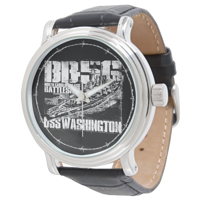 Reloj De Pulsera Batalla Washington Watch (Angular)