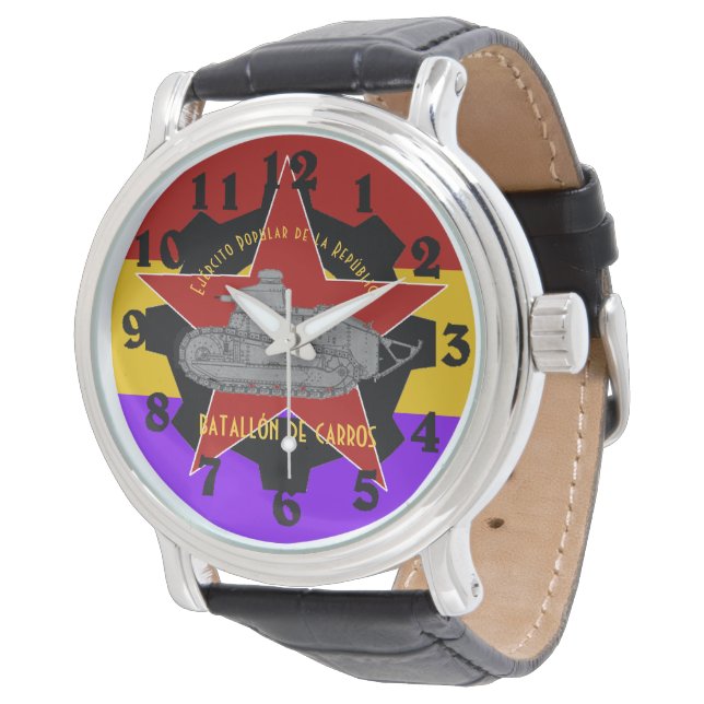 Reloj De Pulsera Batallón de Carros (Angular)