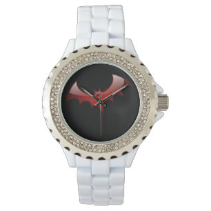 Reloj De Pulsera Bate Rojo