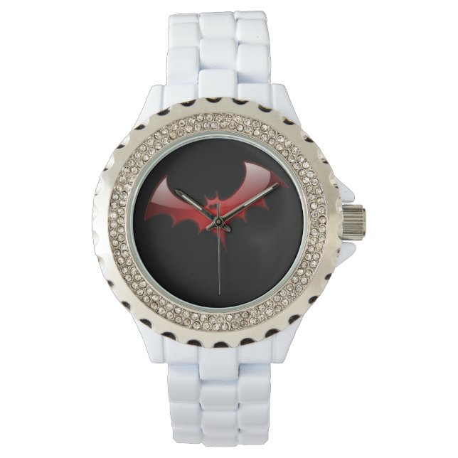 Reloj De Pulsera Bate Rojo (Anverso)