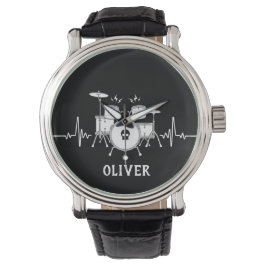 Reloj De Pulsera Batero con nombre personalizado -
