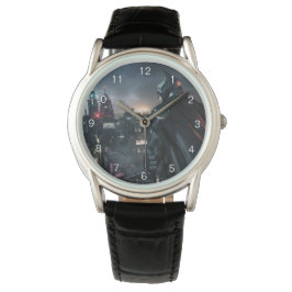 Reloj De Pulsera Batman mirando la ciudad