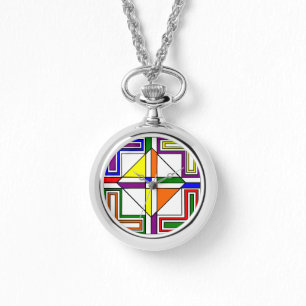 Reloj De Pulsera Bauhaus StainGlass