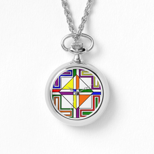 Reloj De Pulsera Bauhaus StainGlass (Anverso)