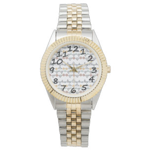 Reloj De Pulsera Bauhaus Triangles