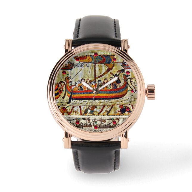 RELOJ DE PULSERA BAYEUX TAPESTRY 1066 VIKING BIPS (Anverso)