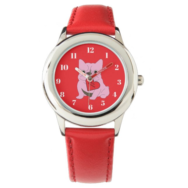 Reloj De Pulsera Be my valentine (Anverso)