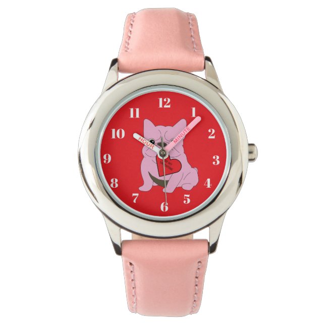 Reloj De Pulsera Be my valentine (Anverso)