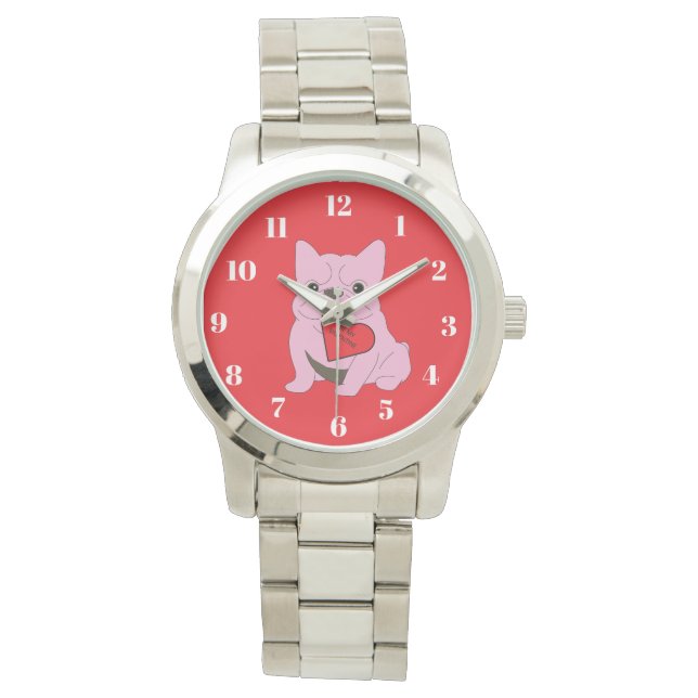 Reloj De Pulsera Be my valentine (Anverso)