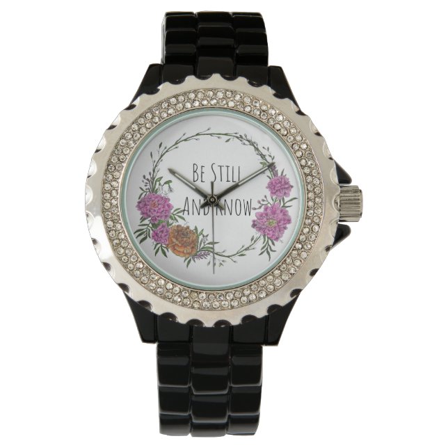 Reloj De Pulsera Be Still and Know Watch (Anverso)