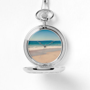 Reloj De Pulsera Beach Photo Ocean Blue Scenic