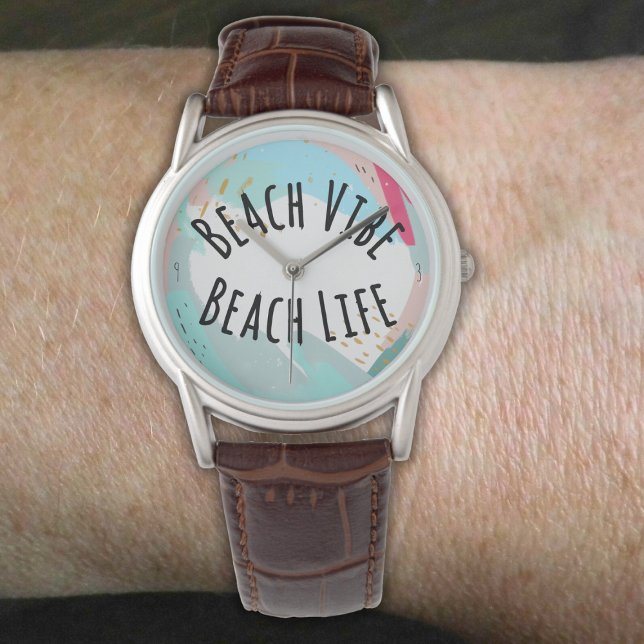 Reloj De Pulsera Beach Vibe Beach Life (Subido por el creador)