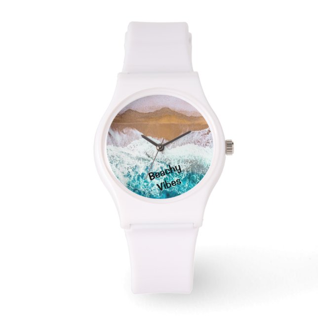 Reloj De Pulsera Beach vibes muñeca deportiva Watch (Anverso)
