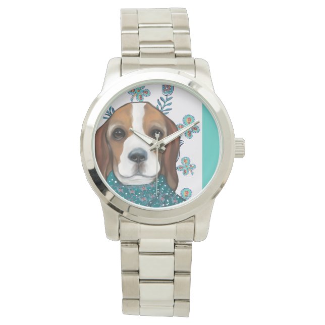 Reloj De Pulsera Beagle (Anverso)