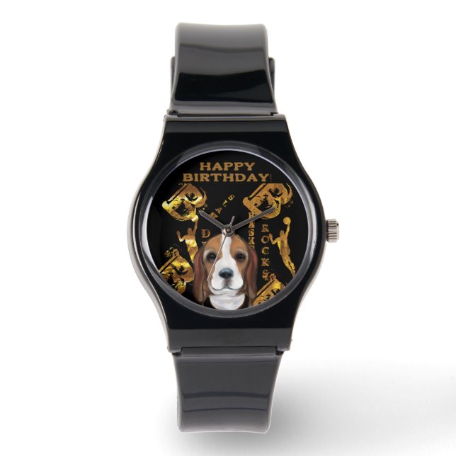 Reloj De Pulsera Beagle  (Anverso)