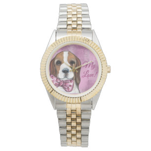 RELOJ DE PULSERA BEAGLE DE SAN VALENTÍN