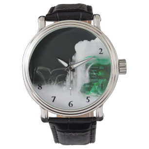 Reloj De Pulsera Beaker de fluido verde