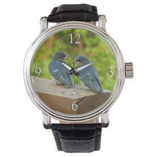 Reloj De Pulsera Bebé Traga fotografías de aves naturales
