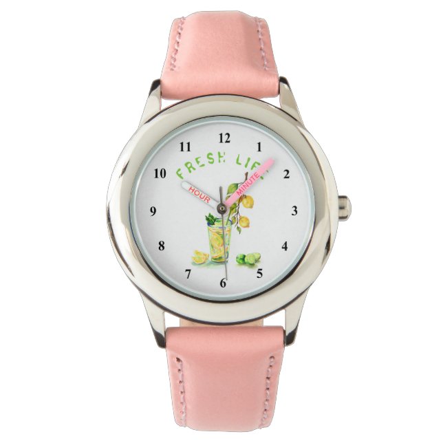 Reloj De Pulsera Bebida de jugo limón Guay Lemonade Watch (Anverso)