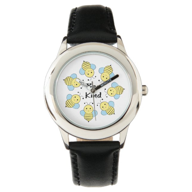 Reloj De Pulsera Bee Kind Bees (Anverso)