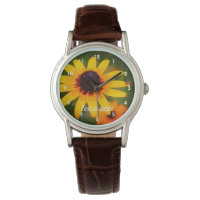 Bee On Black Eyed Susan Flower Personalizada
