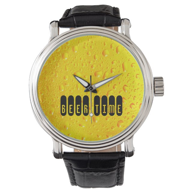 Reloj De Pulsera Beer Time Fresh Drops (Anverso)