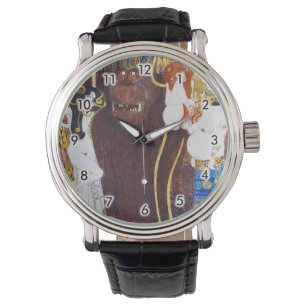 Reloj De Pulsera Beethoven Frieze (detalle), Gustav Klimt