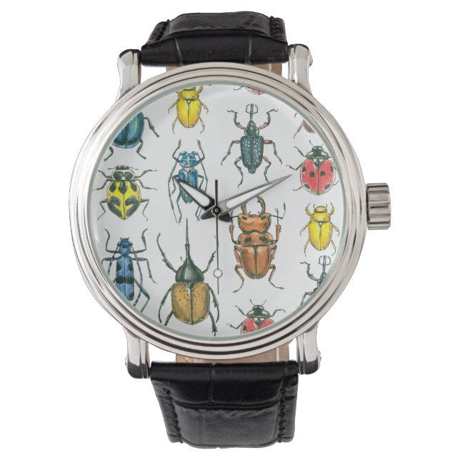 Reloj De Pulsera Beetles (Anverso)