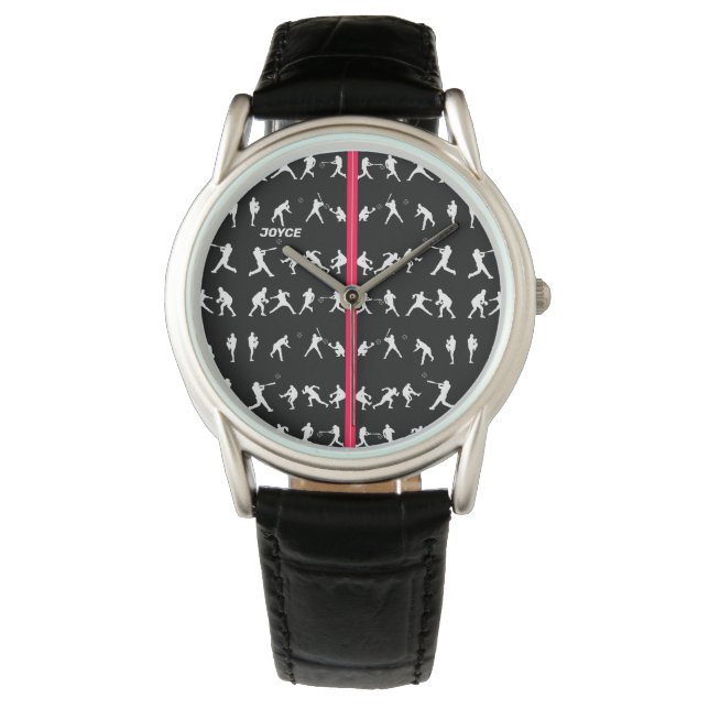 Reloj De Pulsera Béisbol (Anverso)