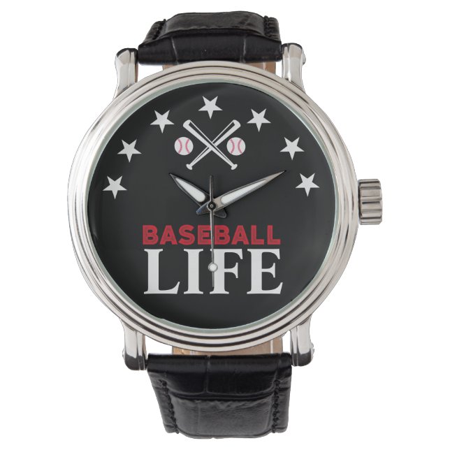 Reloj De Pulsera Béisbol (Anverso)
